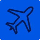 ARRIVAL BY PLANE